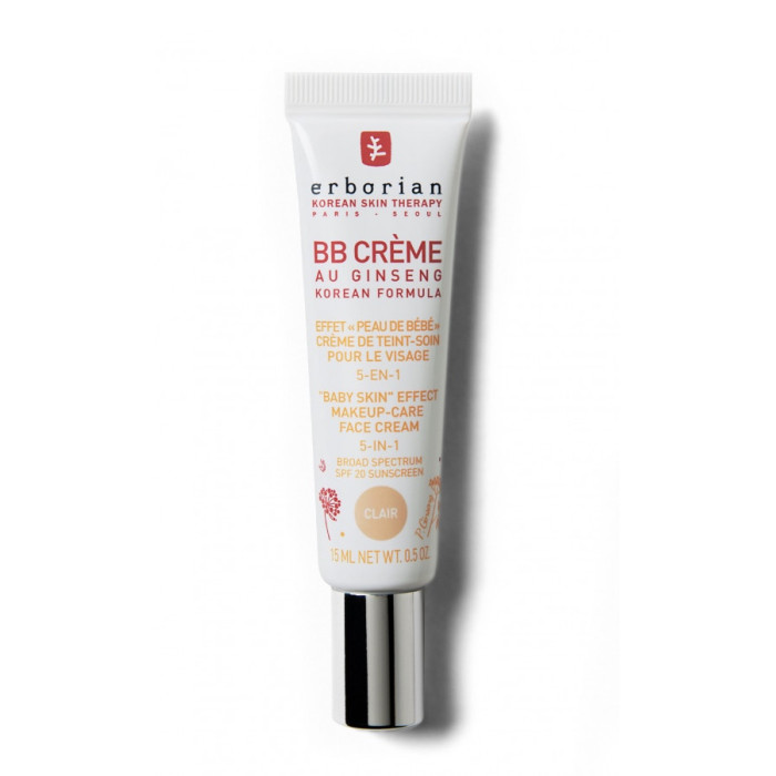 Тонуючий крем для ідеальної шкіри обличчя SPF 20 Erborian BB Cream 15 ml