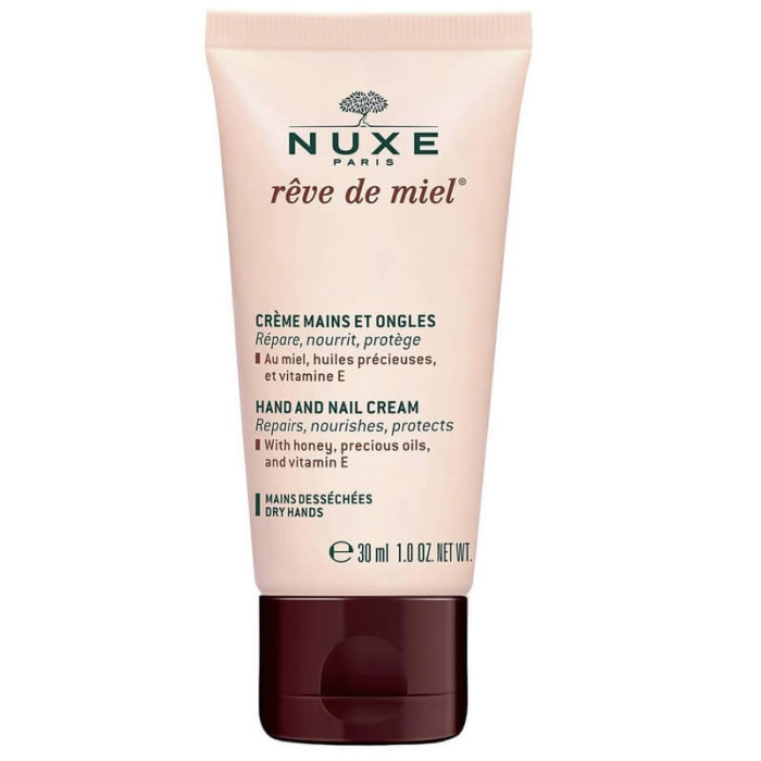 Крем для рук і нігтів Nuxe Reve de Miel Hand And Nail Cream 30 ml Крем для рук і нігтів Nuxe Reve de Miel Hand And Nail Cream 30 ml