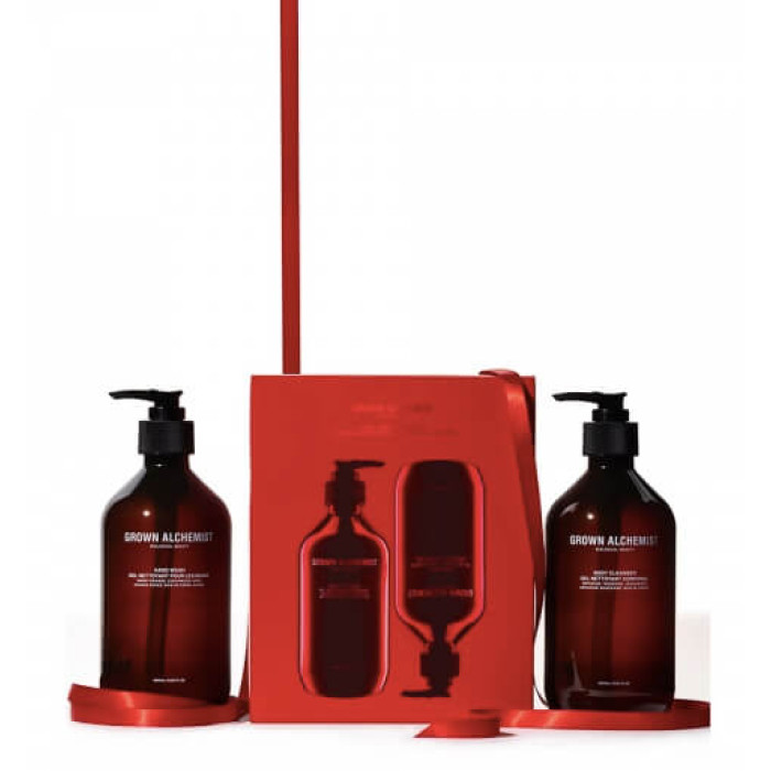 Набор очищающий для восстановления и упругости рук и тела Grown Alchemist Hand & Body Cleanser Kit