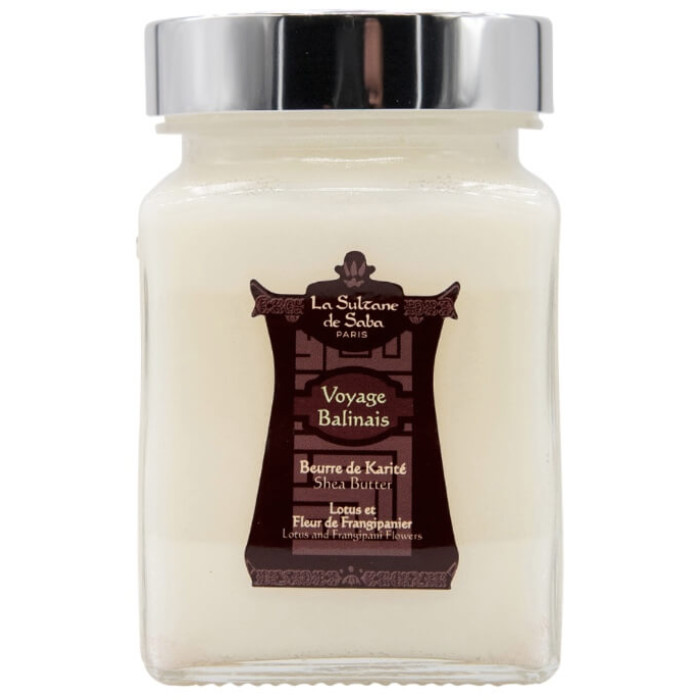 Масло каріте лотос і франжипані La Sultane De Saba Balinese Shea Butter Lotus And Frangipani Flowers 300 ml