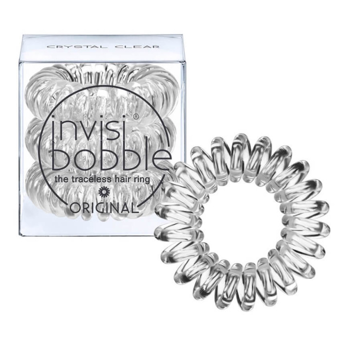 Резинка-браслет для волосся invisibobble ORIGINAL Crystal Clear 3 шт
