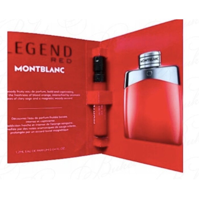 Парфюмированная вода Montblanc Explorer Legend Red 2 ml