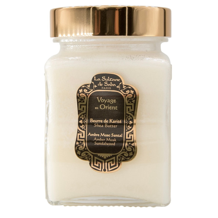 Олія каріте для тіла та волосся La Sultane De Saba Shea Butter Amber Musk Sandalwood Fragrance 300 g