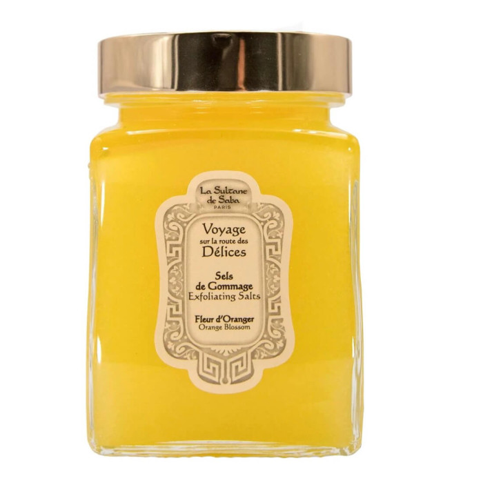 Сольовий скраб для тіла квіти апельсина La Sultane de Saba Exfoliating Salts Fleur D’Oranger 300 ml