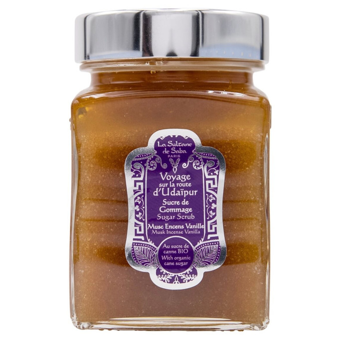 Цукровий скраб для тіла La Sultane De Saba Sugar Scrub Udaipur Musk Incense Vanilla 300 ml