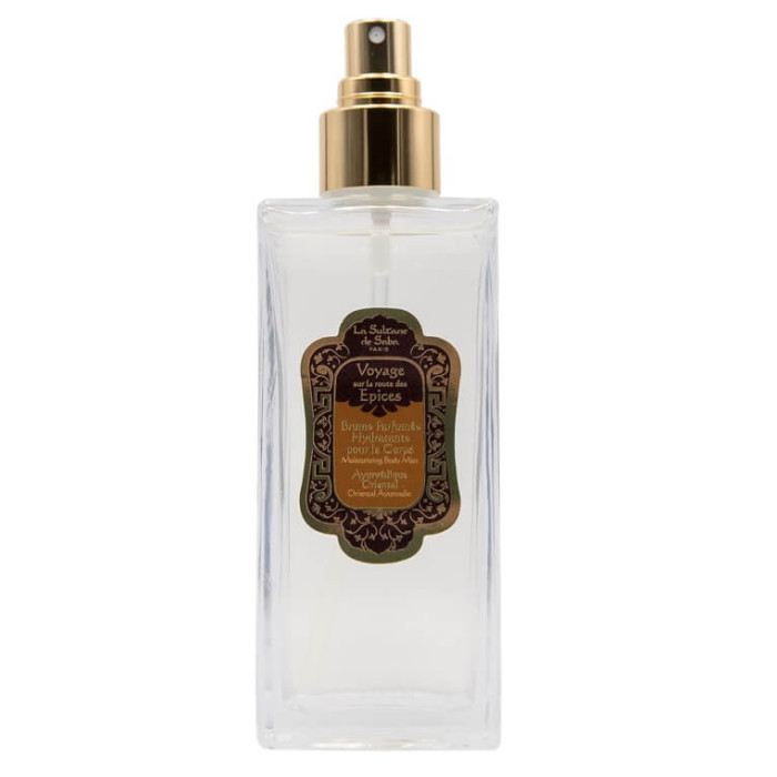 Зволожуючий спрей для тіла La Sultane De Saba Moisturizing Mist Oriental Ayurvedic Amber Vanilla Patchouli Fragrance 200 ml Зволожуючий спрей для тіла La Sultane De Saba Moisturizing Mist Oriental Ayurvedic Amber Vanilla Patchouli Fragrance 200 ml