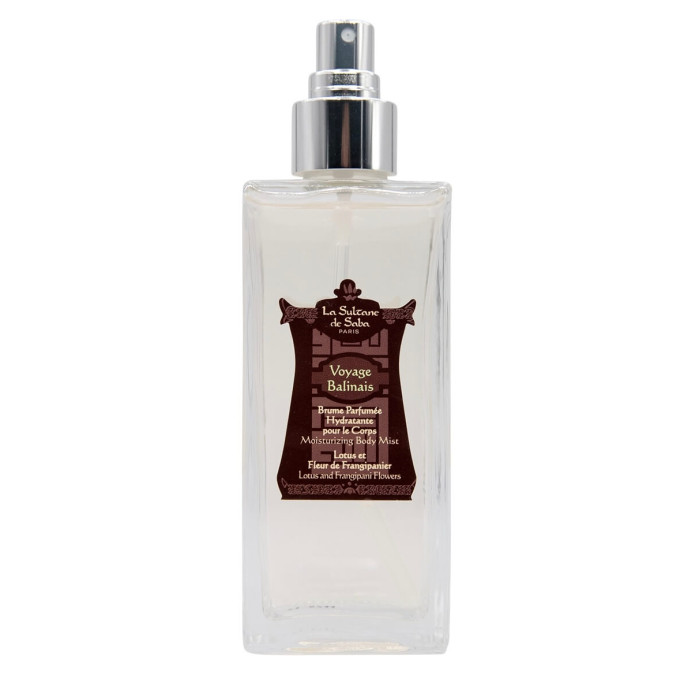 Зволожуючий спрей для тіла La Sultane De Saba Moisturizing Mist Lotus and Frangipani Flower Fragrance 200 ml