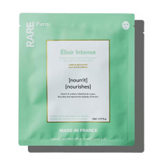 Поживна маска для обличчя з гіалуроновою кислотою та скваланом Rare Paris Élixir Intense Nourishing Face Mask