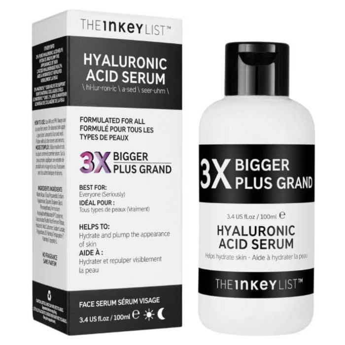 Сыворотка с гиалуроновой кислотой The Inkey List Supersize Hyaluronic Acid Serum 100 ml