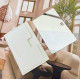 Гаманець для картки з дзеркальцем Tom Ford White Leather Card Holder Wallet With Mirror
