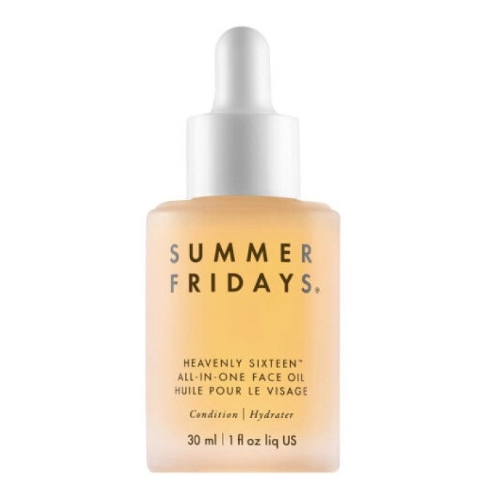 Відновлююча олія для обличчя Summer Fridays Heavenly Sixteen All-In-One Face Oil 30 ml Відновлююча олія для обличчя Summer Fridays Heavenly Sixteen All-In-One Face Oil 30 ml