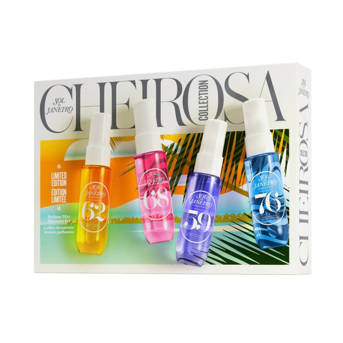 Лімітований набір спреїв для тіла та волосся Sol de Janeiro Limited Edition Perfume Mist Discovery Set