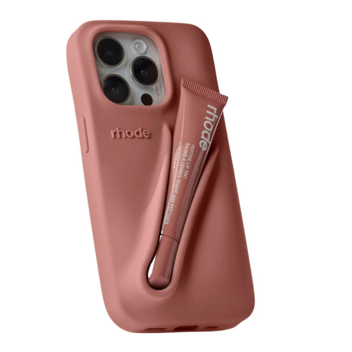 Чехол на телефон Rhode Summer Lip Case - Toast