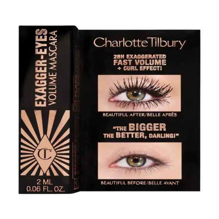 Туш для вій Charlotte Tilbury Exaggereyes Volume Mascara - Black 2 ml