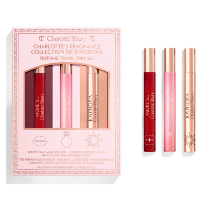 Лімітований набір парфумів Charlotte Tilbury A Perfume Travel Trio