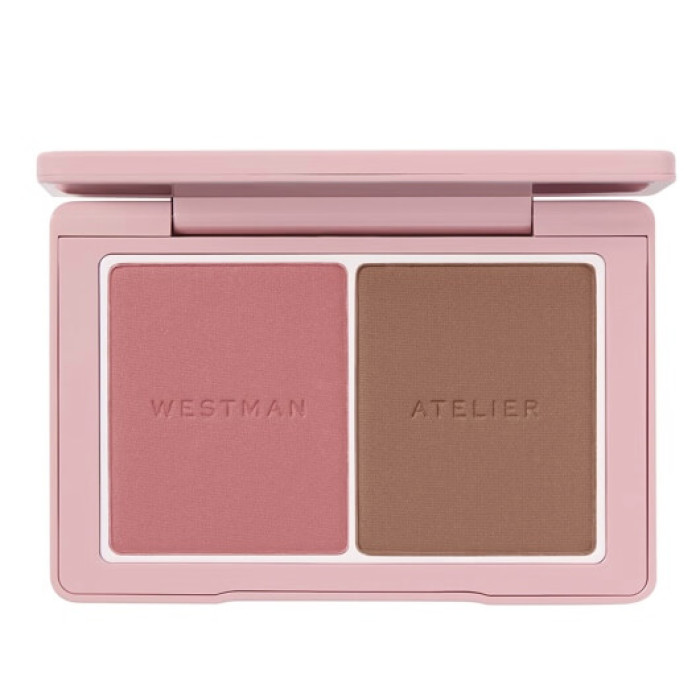 Палетка для обличчя Westman Atelier The Powder Duos 4.8g - Petal and Biscuit