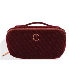 Лімітована косметичка Charlotte Tilbury Organizer Velvet Makeup Bag