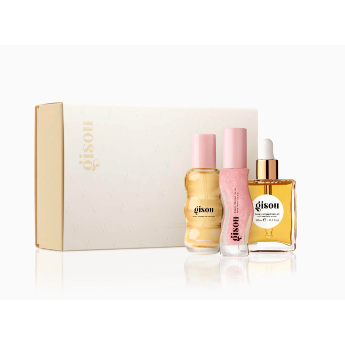 Лімітований подарунковий набір Gisou Honey Gloss On The Go