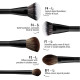 Набір пензлів для макіяжу Makeup by Mario – Essential Cosmetic Brush Set