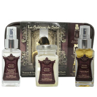 Розкішний догляд для тіла La Sultane De Saba Balinais Body Set with Pouch 100×50×50 ml