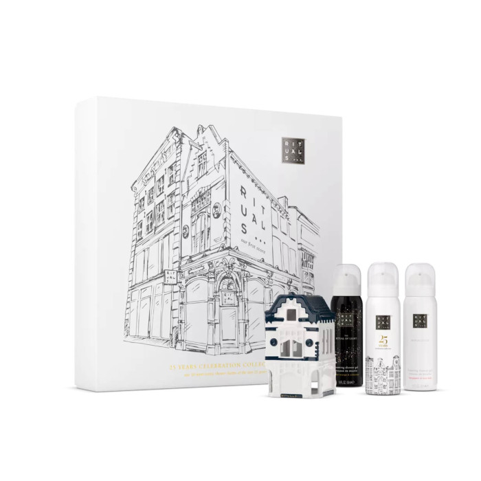 Подарочный набор лимитированных гелей для душа Rituals 25 Years Celebration Collection Gift Set XL