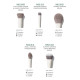 Набір пензликів для макіяжу Morphe Portrait Mode 5-Piece Face Brush Set