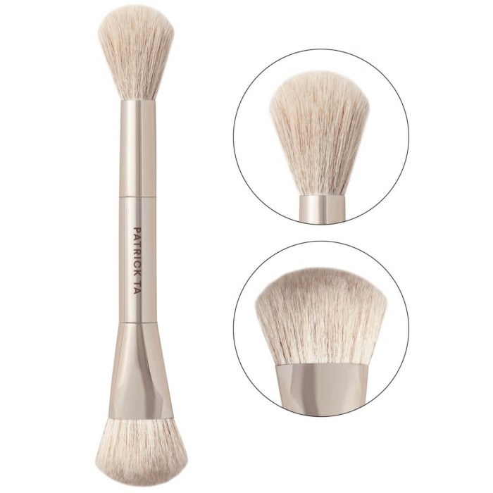 Професійний пензель для точного нанесення рум’ян PATRICK TA Precision Blush Brush