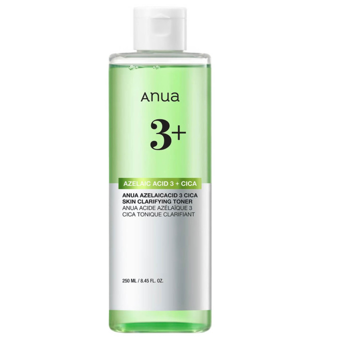 Тонер з азелаїновою кислотою Anua Azelaic Acid 3 Cica Skin Clarifying Toner 250 ml