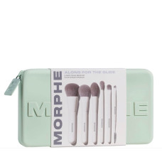 Набор кистей для макияжа Morphe Along For The Glide 6-Piece Travel Brush Set
