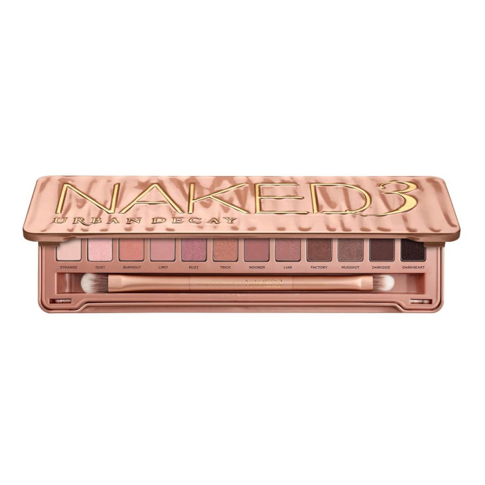 Палитра розовых теней для век Urban Decay Naked3 Soft Pink Eyeshadow Palette
