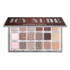 Палитра теней Huda Beauty Icy Nude Eyeshadow Palette 16g