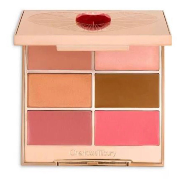 Палетка для лица Charlotte Tilbury Love at First Swipe Multi Glow Face Palettes - Fair-Medium Палетка для лица Charlotte Tilbury Love at First Swipe Multi Glow Face Palettes - Fair-Medium